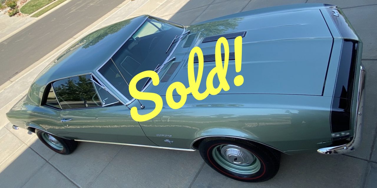 1967 Chevrolet Camaro SS350 – SOLD AT $45,000