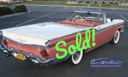 1959 Ford Fairlane 500 Galaxie Skyliner – SOLD FOR $32,000!